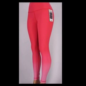 Size 4 lululemon pink ombré leggings